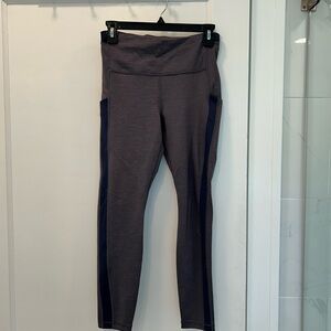 Athleta Purple/Navy Leggings